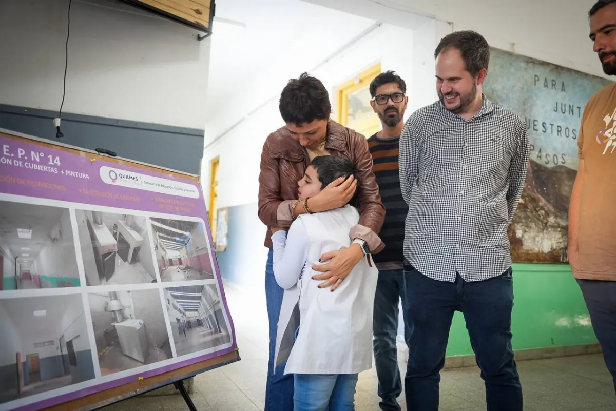Mayra Mendoza presentó el programa "Quilmes Coopera 2025: Proyectos Educativos de la Comunidad"