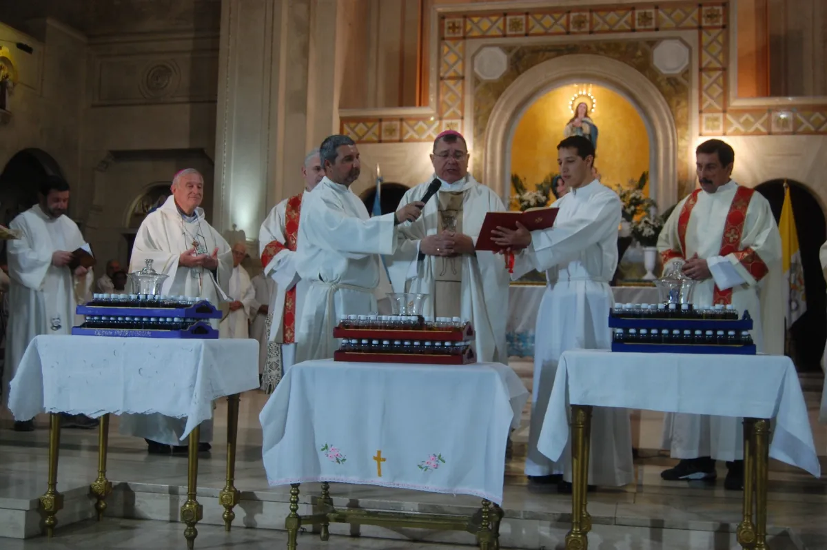 La Diócesis de Quilmes celebró su misa crismal