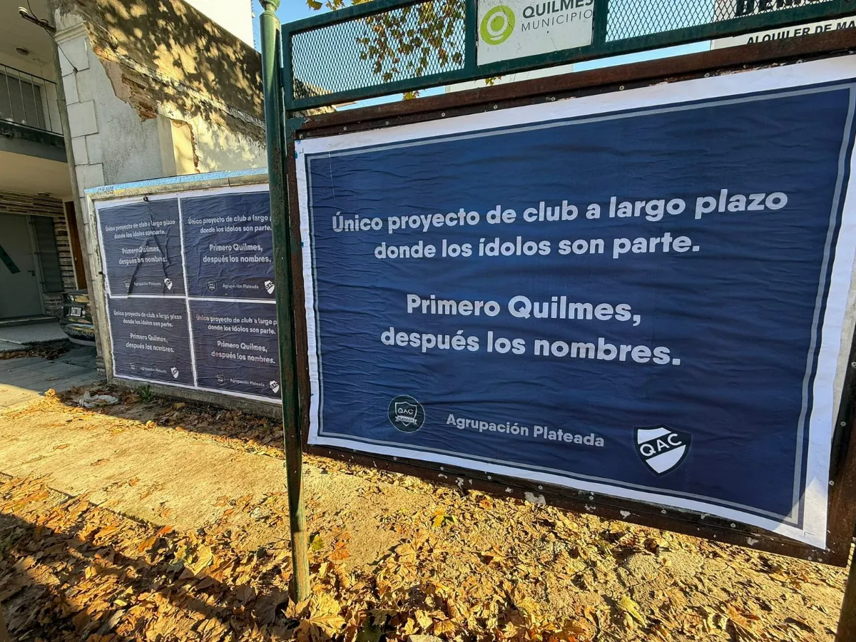 POLÍTICA QAC: la Plateada empapeló la ciudad y crecen las disputas por la fecha de las elecciones