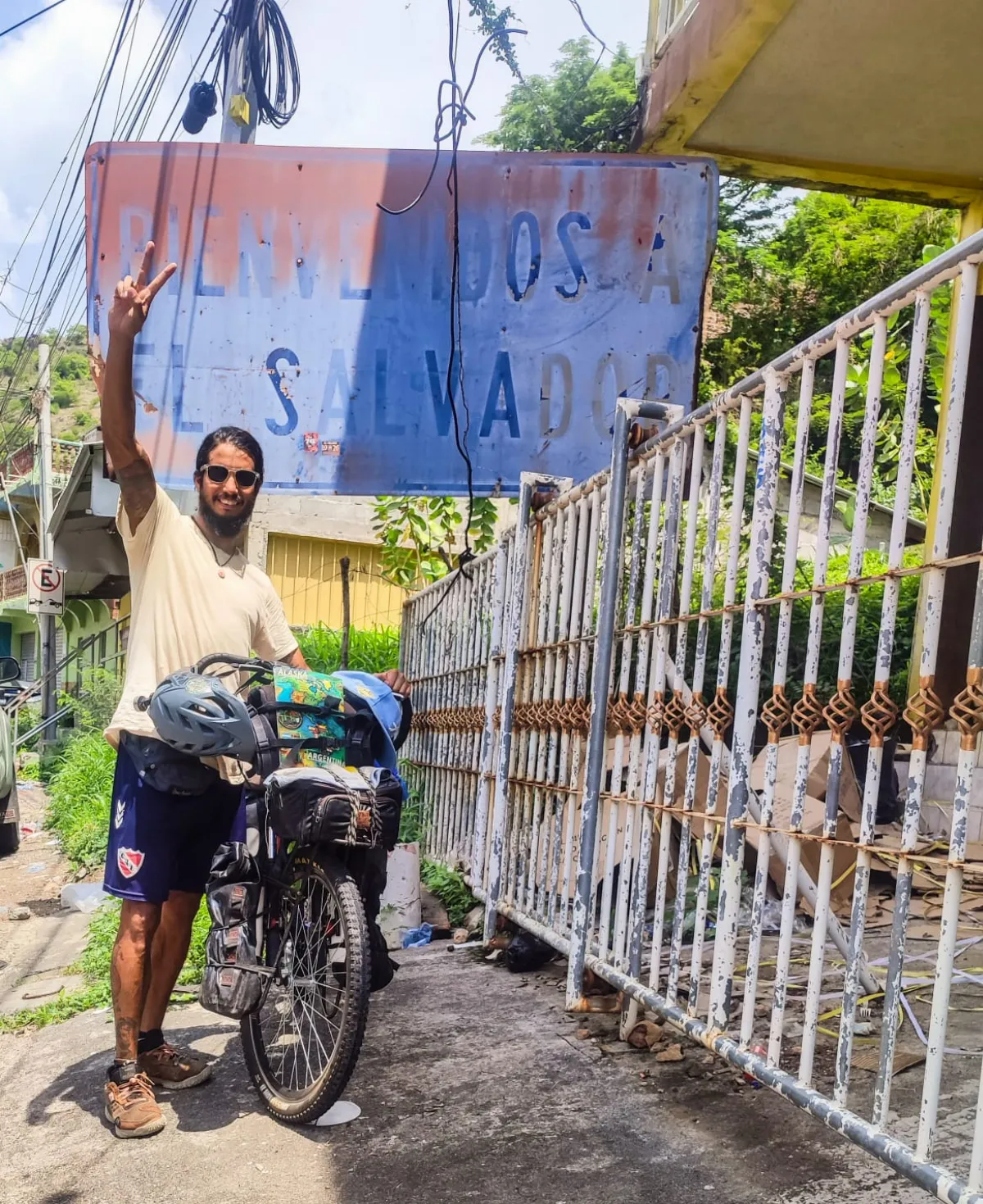 Desde Solano al mundo: Ya recorrió más de 16 mil kilómetros rumbo a Alaska en bicicleta