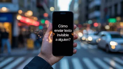 Cómo Enviar Texto Invisible a Alguien?