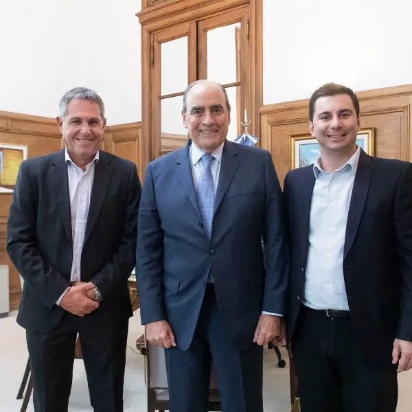 Ricardo Rij se reunió con Guillermo Francos para analizar el escenario político bonaerense