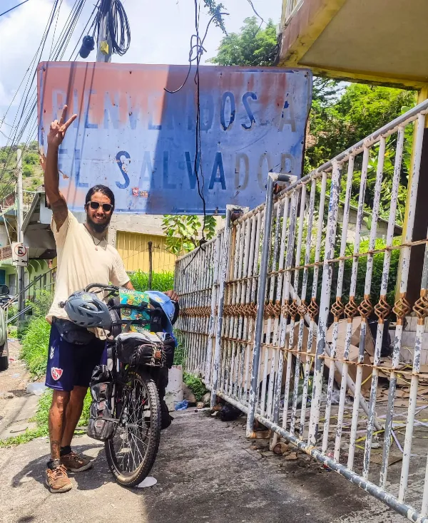 Desde Solano al mundo: Ya recorrió más de 16 mil kilómetros rumbo a Alaska en bicicleta