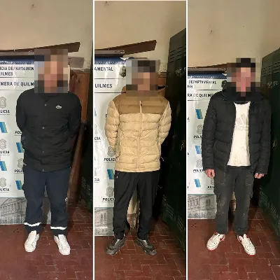 Cayeron tres delincuentes armados tras violento robo a una pareja de jubilados