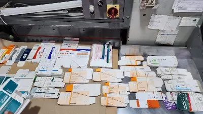 Desbaratan una imprenta clandestina que producía etiquetas de remedios y cigarrillos