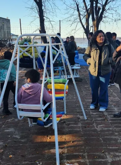 Inauguraron en La Ribera el primer “Espacio Amigable” en un club de pesca del país