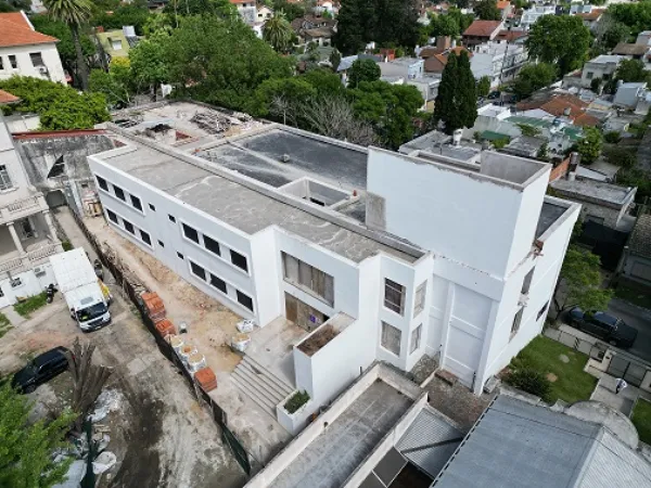 Avanza el nuevo pabellón de pediatría del Hospital Iriarte