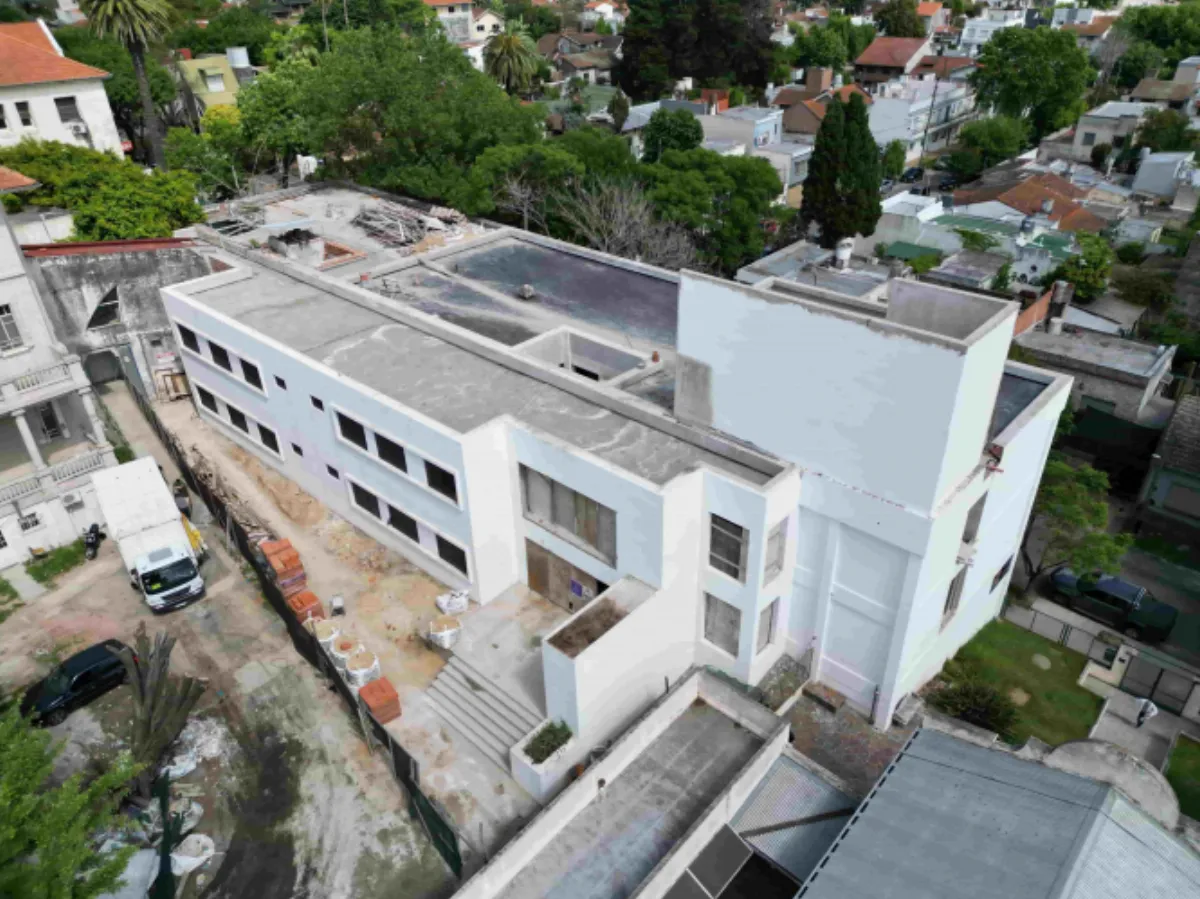 Avanza la construcción del nuevo pabellón pediátrico del Hospital Iriarte