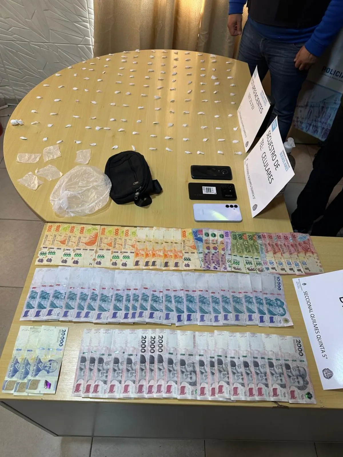 Exitoso operativo antidrogas en Quilmes Oeste