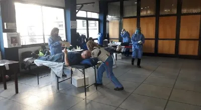 Campaña solidaria de donación de sangre en QAC