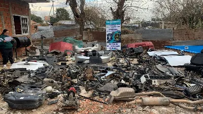 Cayó banda que vendía autopartes robadas por Facebook