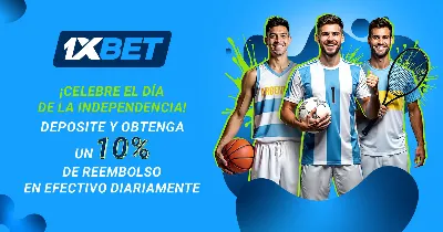 ¡Celebra el Día de la Independencia Argentina con las ofertas rentables de 1xBet!