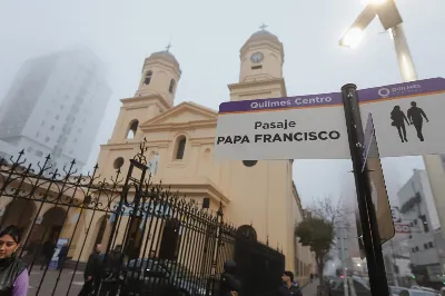 Inauguraron el Pasaje "Papa Francisco" en el corazón de Quilmes Centro