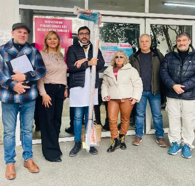 La Cooperadora del Hospital Iriarte entregó dos pediómetros de crecimiento donados por filántropos