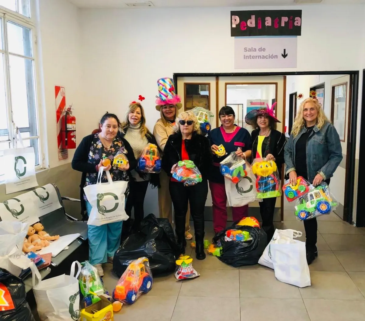 La Cooperadora del Hospital de Quilmes celebró el Día de las Infancias