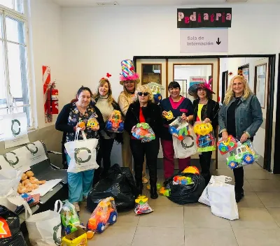 La Cooperadora del Hospital de Quilmes celebró el Día de las Infancias