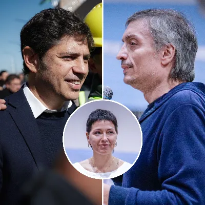 Por separado, Axel Kicillof y Máximo Kirchner inauguraron obras en Quilmes