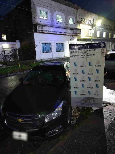 La Policía evitó una entradera en Solano y detuvo a tres sospechosos