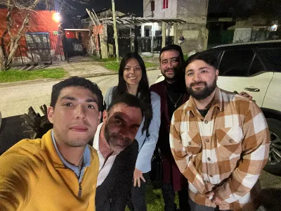 María Emilia Orozco y Ezequiel Atauche apoyaron a los candidatos quilmeños Nahuel Sotelo y Federico Rodríguez