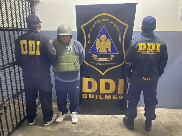Detuvieron en Quilmes a un narco boliviano buscado por INTERPOL