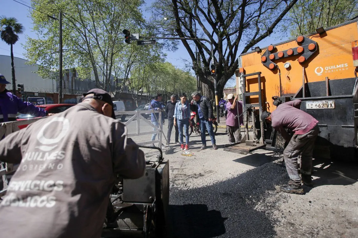 Se realizó un operativo de limpieza integral en el barrio Villa Argentina