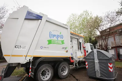 Presentaron los nuevos camiones destinados al área de Ambiente y GIRSU