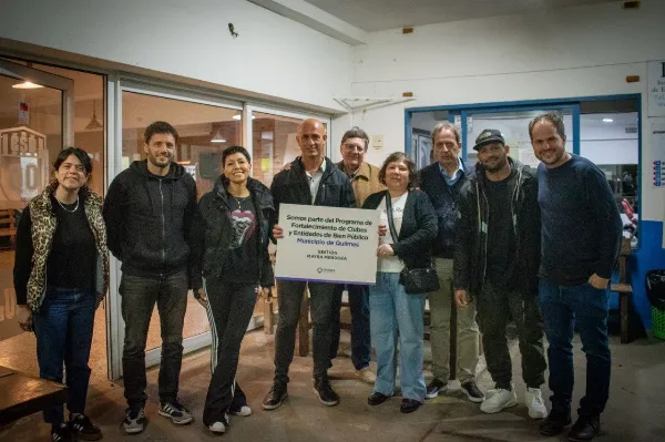 Otorgaron subsidio al Club Quilmes Oeste para construir un salón de usos múltiples