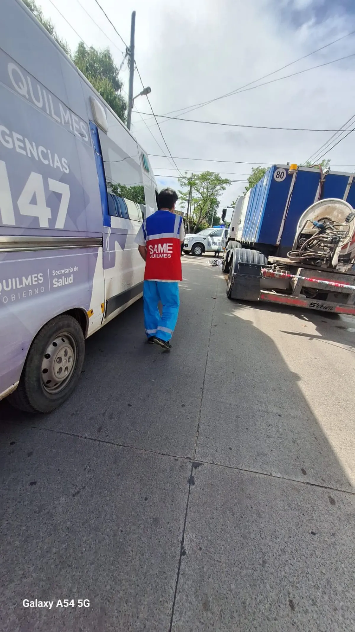 Tragedia en Villa La Florida: una mujer murió tras ser embestida por un camión