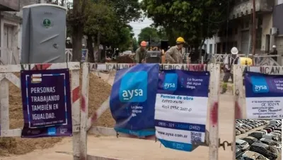 AySA realizará cortes de agua esta semana en distintos barrios de Quilmes por obras de mejora