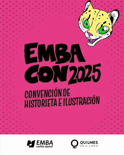 Se viene la 3° edición de la EMBACON 2025, la convención de historieta e ilustración