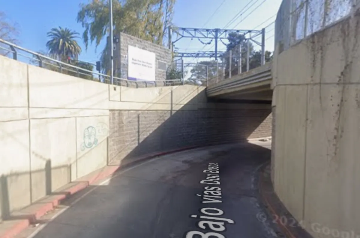 Robaron materiales en el bajo vías de Don Bosco