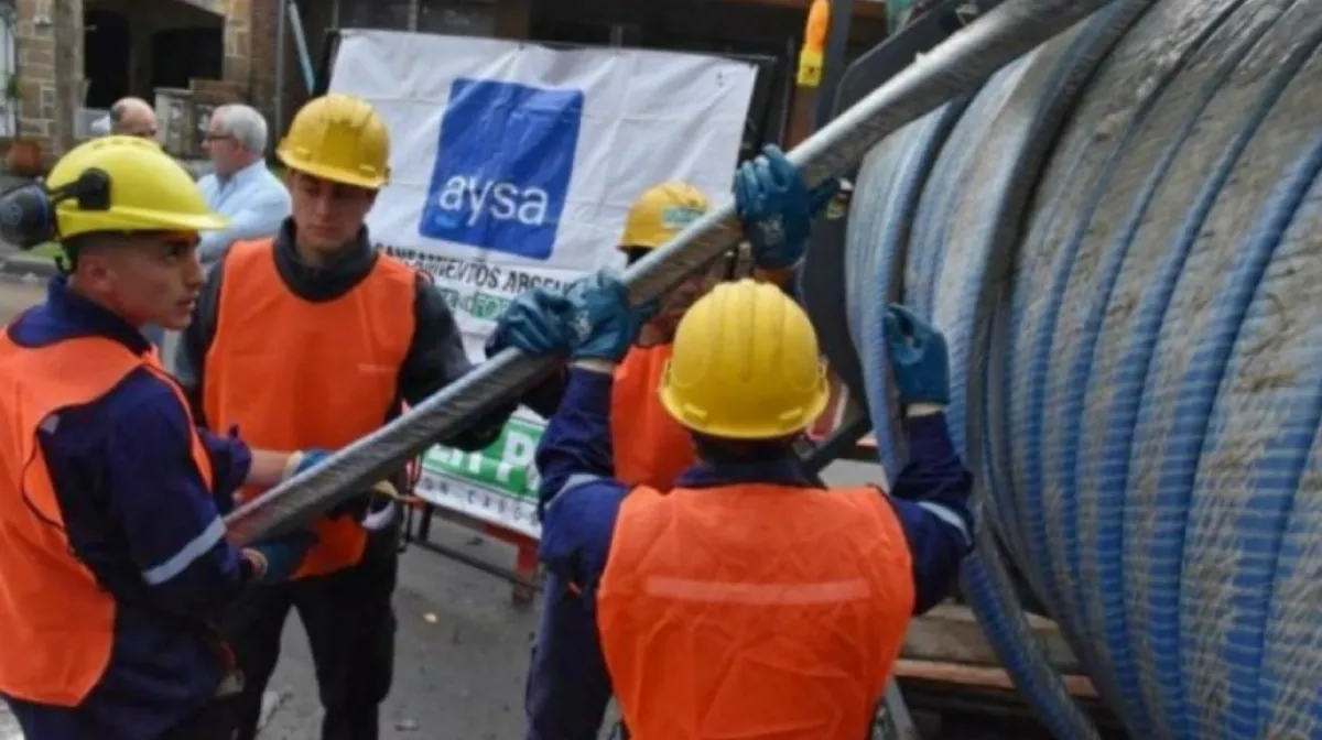 AySA realizará cortes de agua en Bernal y Don Bosco por trabajos de mantenimiento
