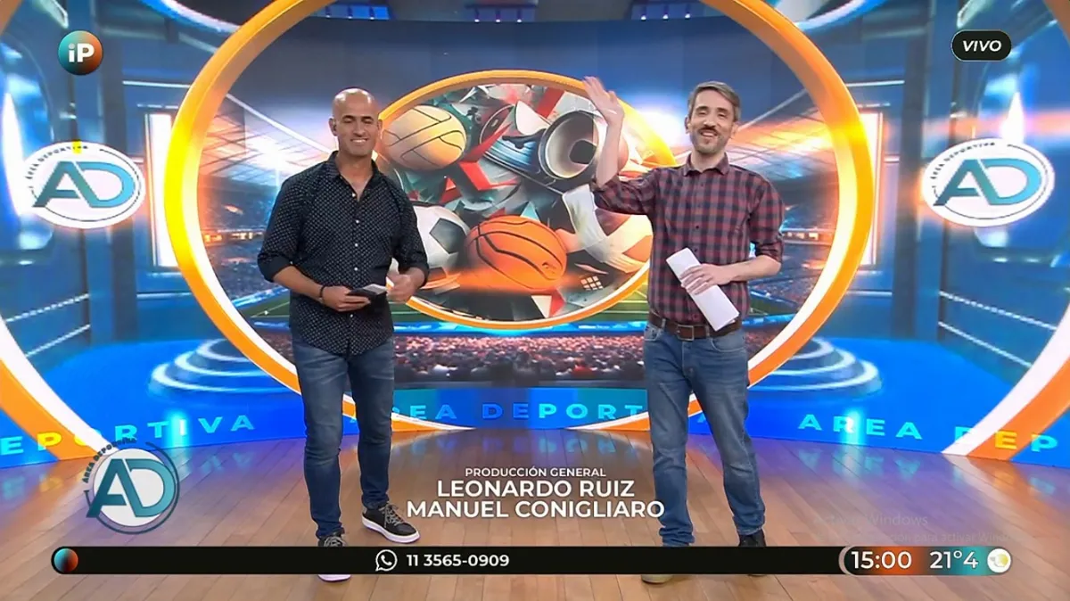 Área Deportiva, el programa federal realizado por un equipo quilmeño, llega a la señal de Argentina12