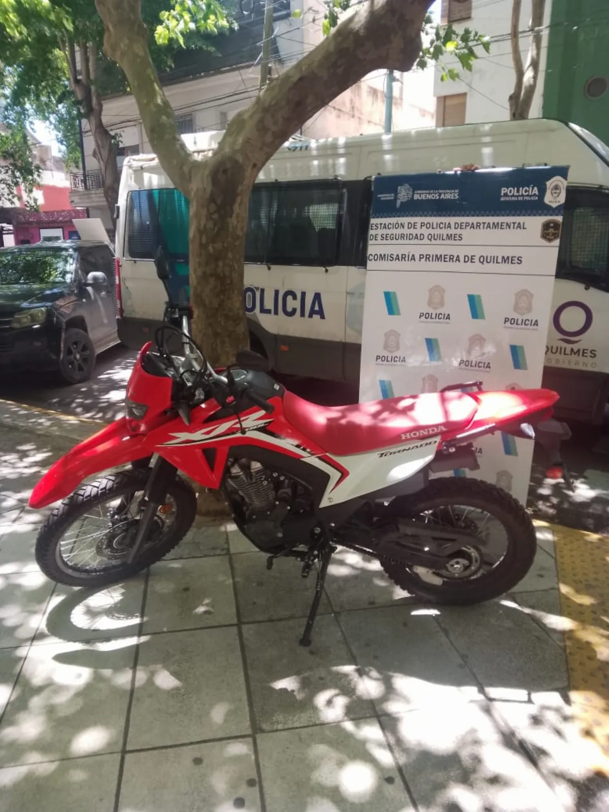 Detenido por intento de robo bajo la modalidad "Motochorro" en el centro de Quilmes