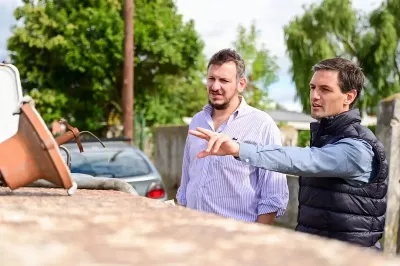 Obras de infraestructura y nueva iluminación transforman el paisaje urbano de Domselaar