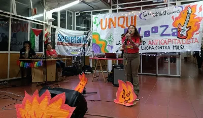 El UNQPalooza debutó en la Noche de las Universidades en defensa de la educación pública