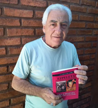 Claudio Schbib presenta su nuevo libro sobre la historia de Ezpeleta en el Rotary Club