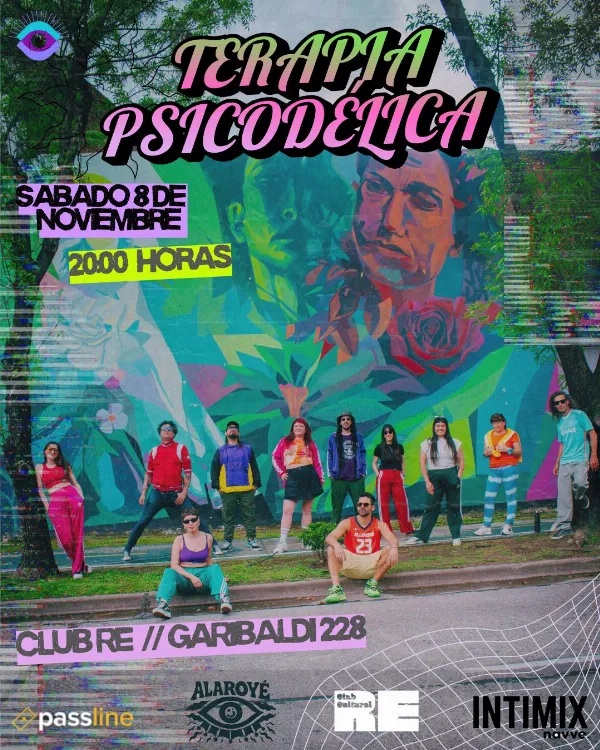 Alaroyé presenta "Terapia Psicodélica" en Club Cultural RE