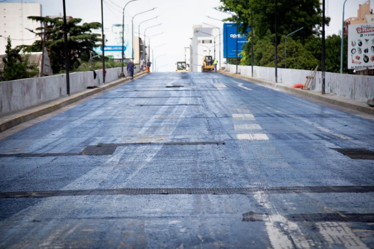 Avanzan los trabajos para la reconstrucción integral del puente 14 de Agosto