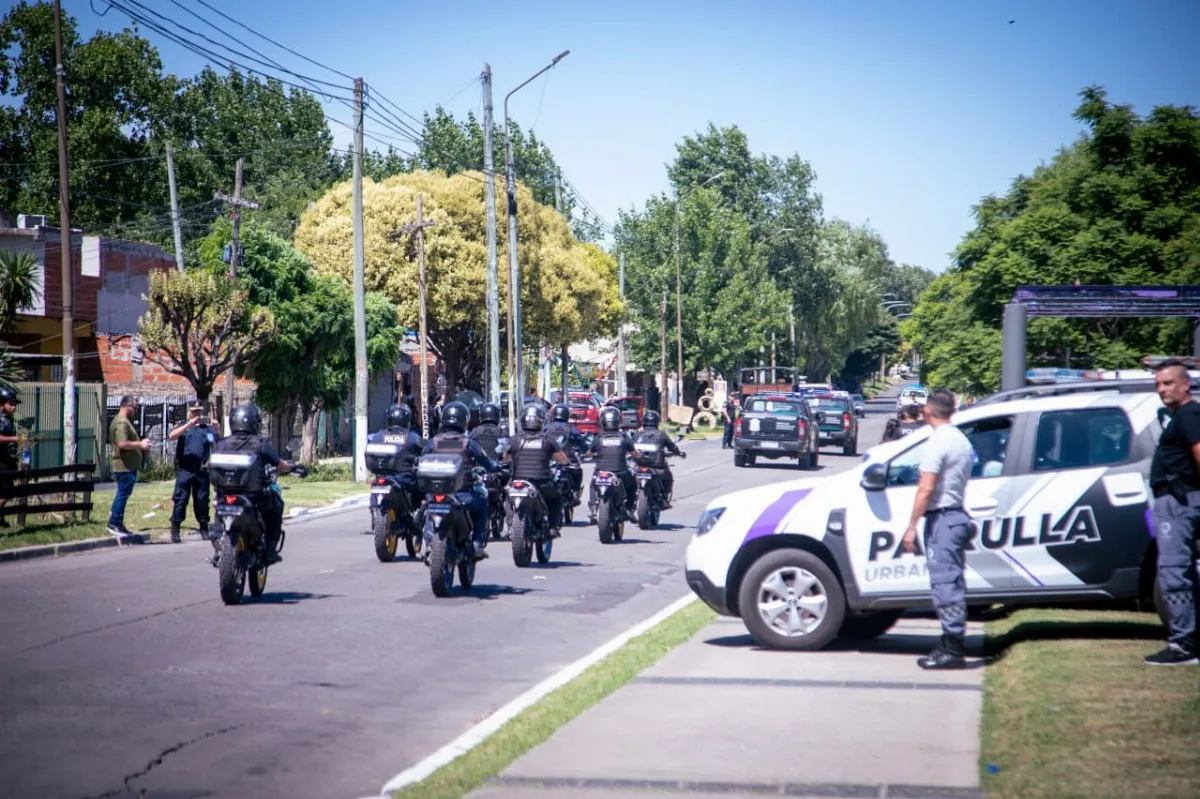Intenso operativo de saturación e interceptación vehicular en Quilmes Oeste y Ezpeleta
