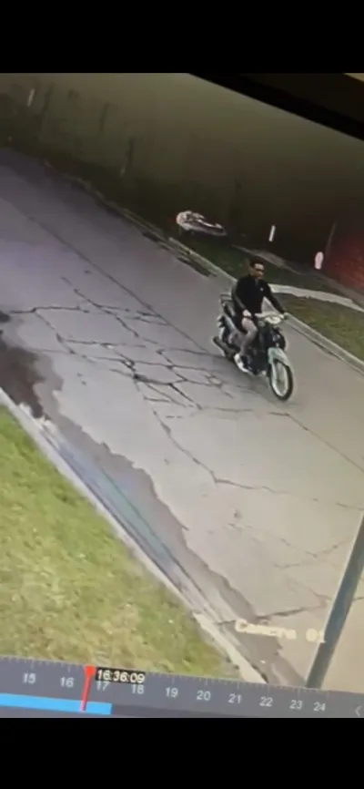 Deliverys recuperaron otra moto robada tras una rápida persecución