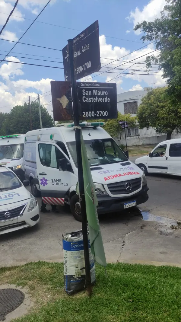 Dos motochorros muertos tras intentar asaltar a un policía en Quilmes Oeste