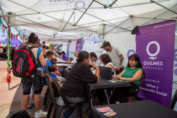 Gran cierre de año del programa "Quilmes Cerca" en el barrio La Matera