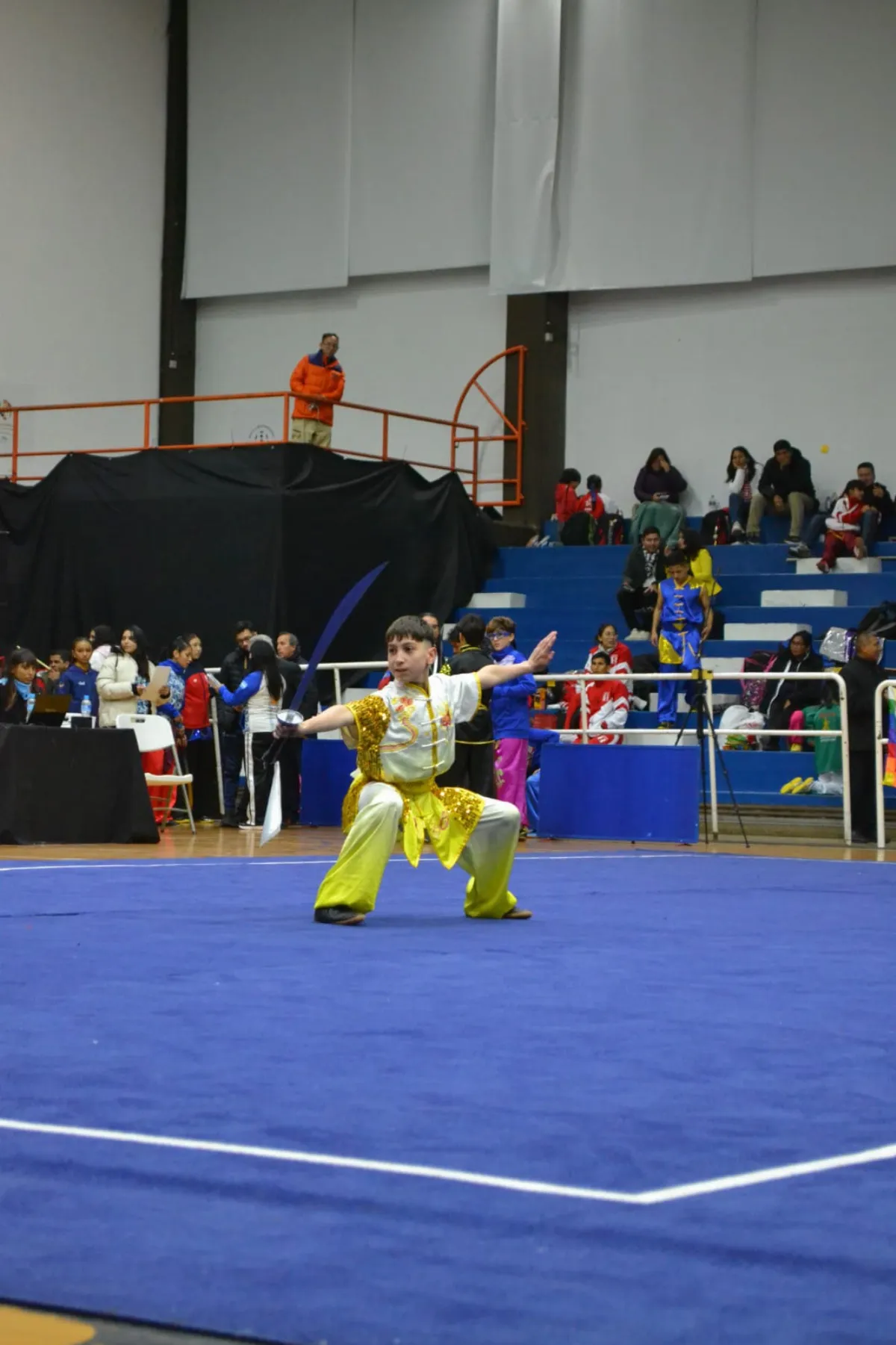 Ian García, el joven quilmeño que fue seleccionado para competir en el Mundial Juvenil de Wushu en China
