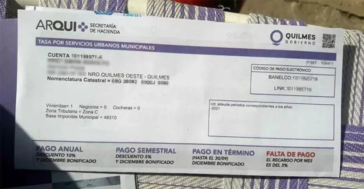 Prorrogan hasta el 6 de Febrero los beneficios del pago anual en la Tasa SUM