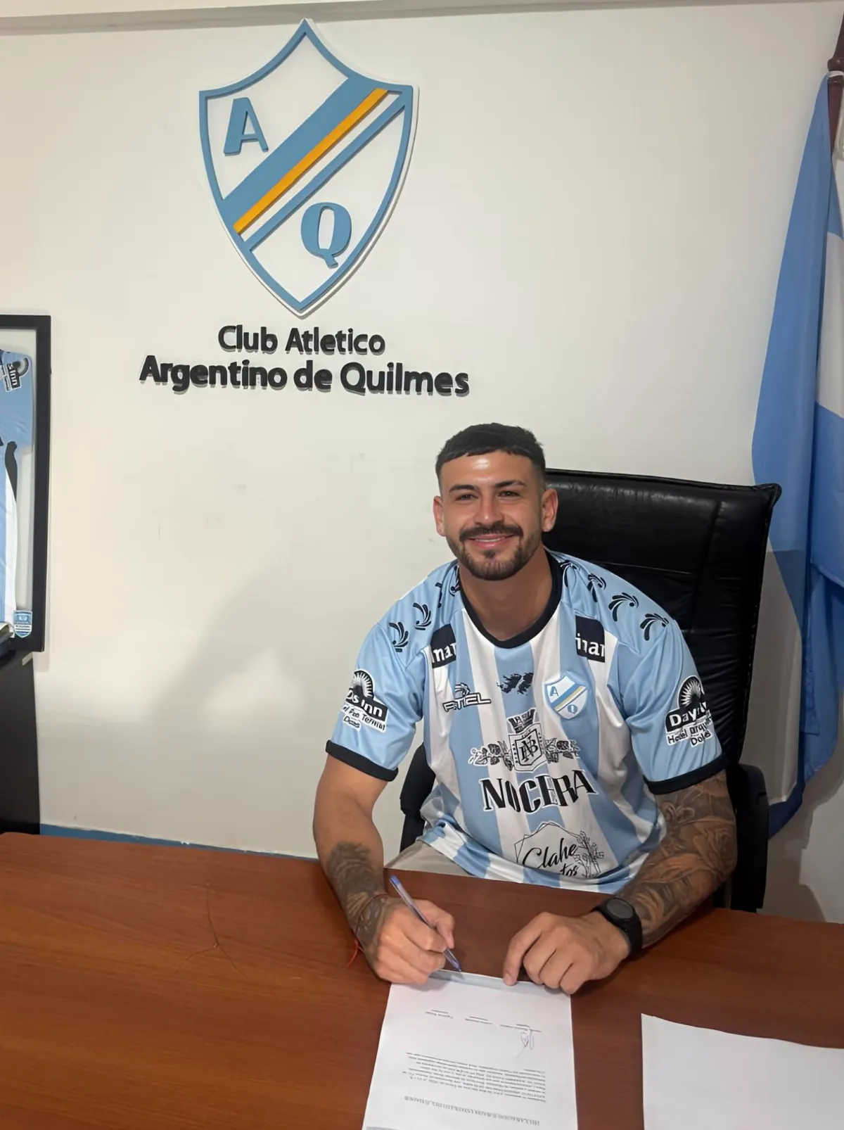 “El Mate” presentó a su decimosexto refuerzo