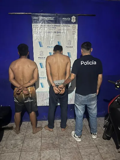Detuvieron a dos hombres armados en La Matera tras un operativo contra motochorros