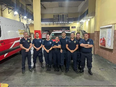 Bomberos Voluntarios de Bernal viajaron a colaborar en los incendios forestales de la Patagonia