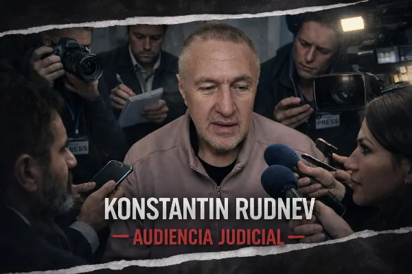 Otorgaron prisión domiciliaria para Konstantin Rudnev