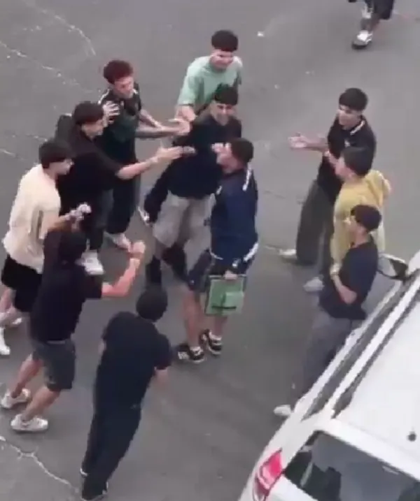 Hinchas de Quilmes y un ayudante del DT protagonizaron uno de los virales del verano